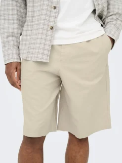 ONSDAVES Wide Leg Fit Lino Shorts