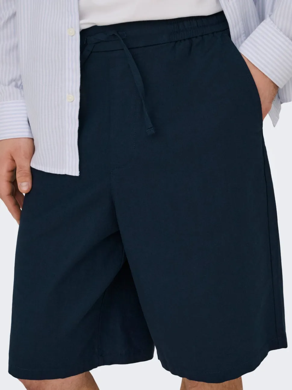 ONSDAVES Wide Leg Fit Lino Shorts