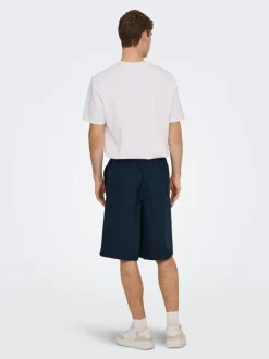 ONSDAVES Wide Leg Fit Lino Shorts
