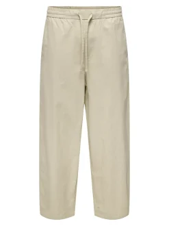 ONSDAVES Wide Leg Fit Lino Pantaloni