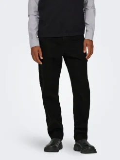 ONSEDGE Vita media Straight Fit Jeans