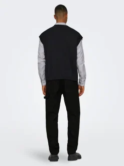 ONSEDGE Vita media Straight Fit Jeans