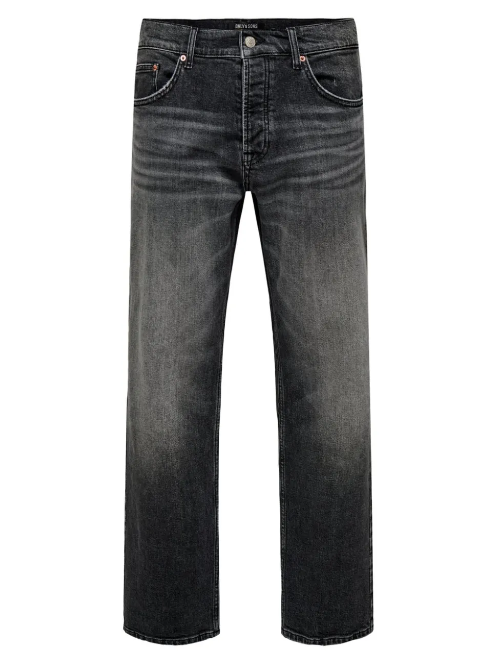 ONSEDGE Vita media Straight Fit Jeans