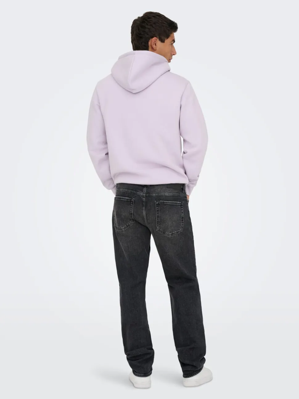 ONSEDGE Vita media Straight Fit Jeans