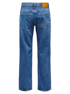 ONSEDGE Vita media Straight Fit Jeans