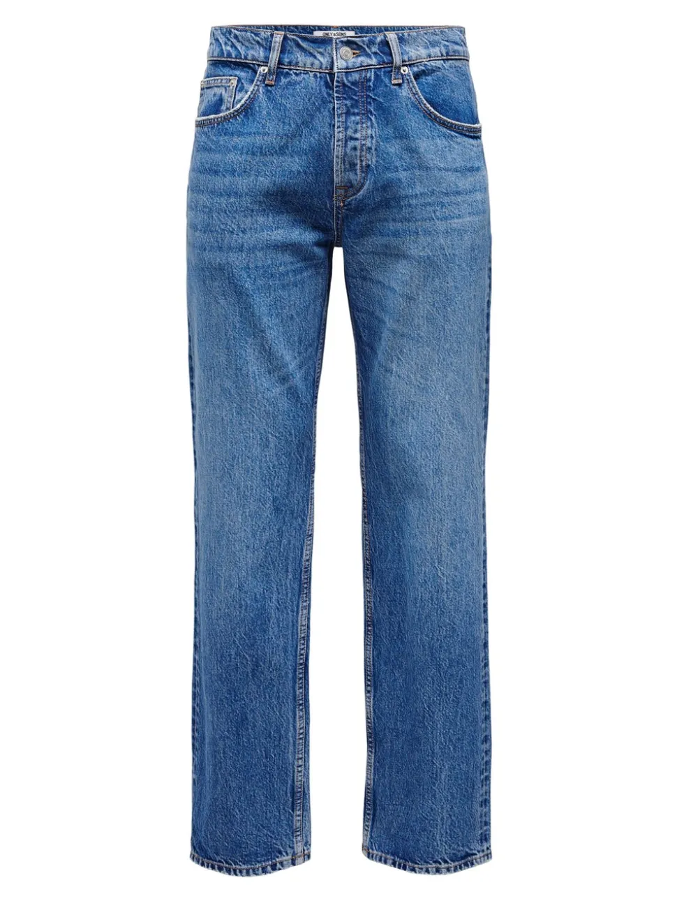 ONSEDGE Vita media Straight Fit Jeans