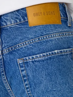 ONSEDGE Vita media Straight Fit Jeans