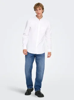 ONSEDGE Vita media Straight Fit Jeans