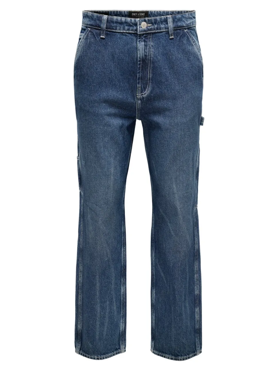 ONSEDGE Vita media Straight Fit Jeans
