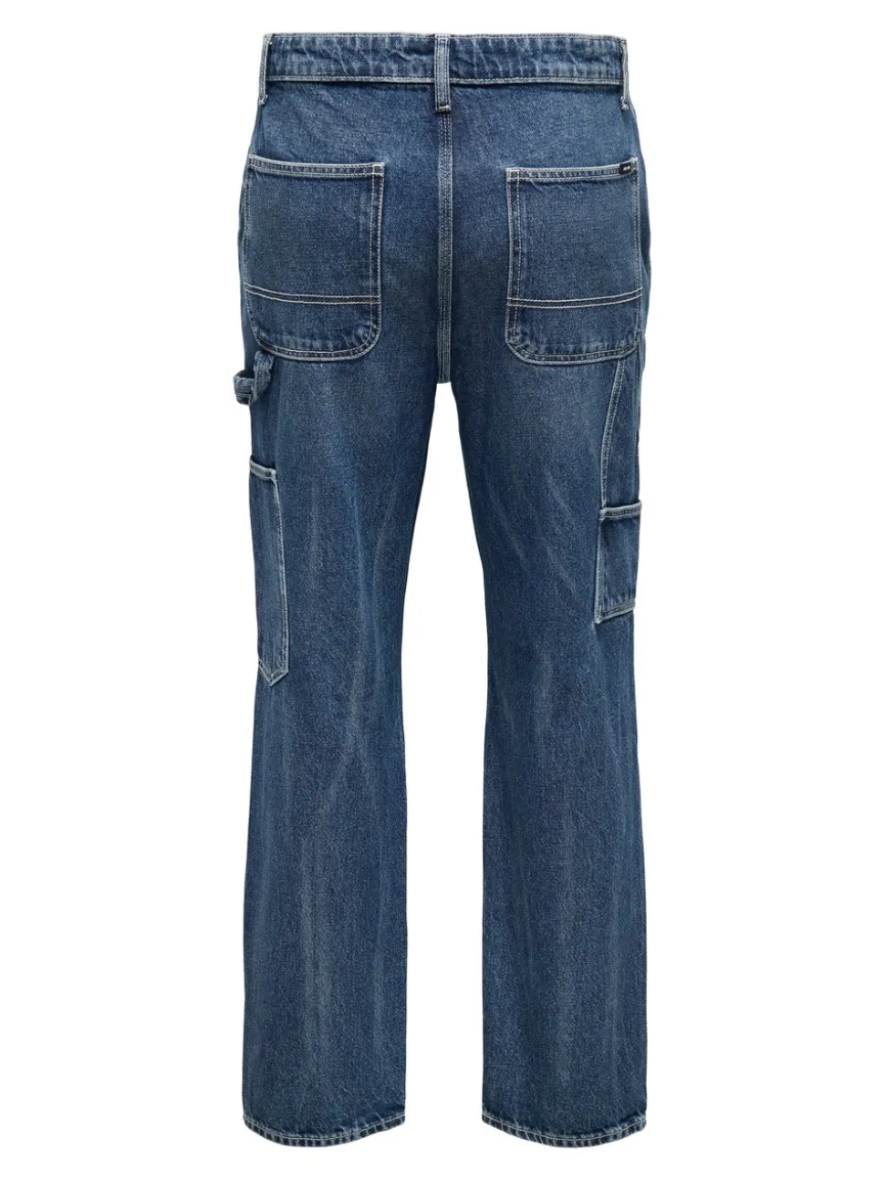 ONSEDGE Vita media Straight Fit Jeans