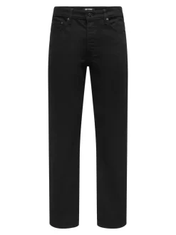 ONSEDGE Vita media Straight Fit Jeans