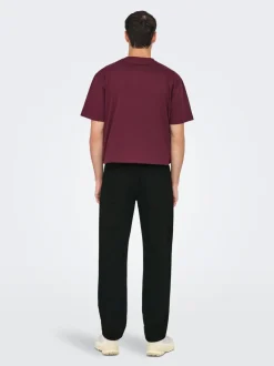ONSEDGE Vita media Straight Fit Jeans