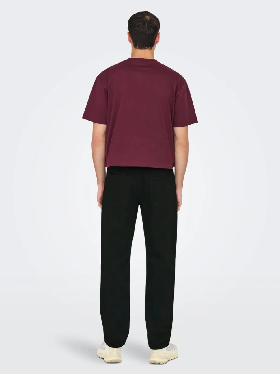 ONSEDGE Vita media Straight Fit Jeans