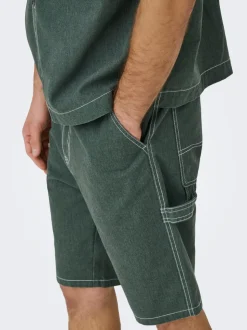 ONSEDGE Vita media Straight Fit Pantaloncini a 5 tasche