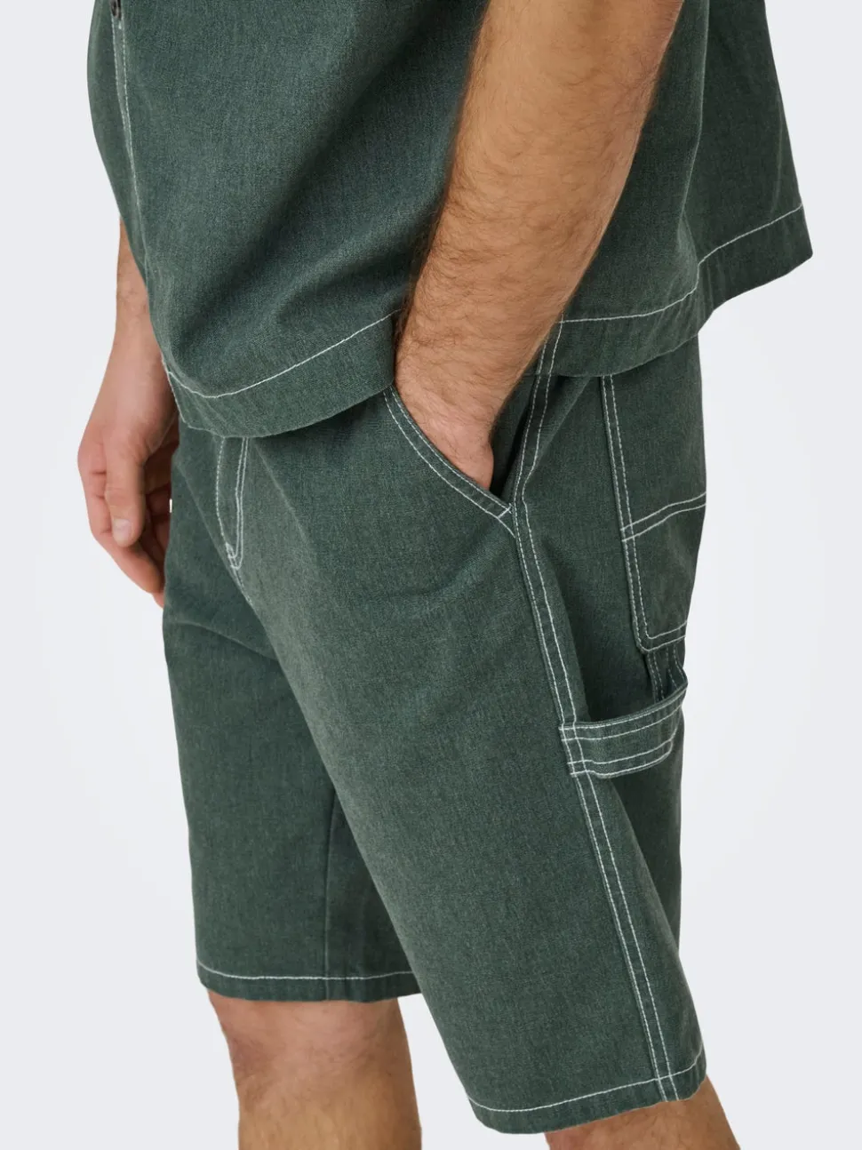 ONSEDGE Vita media Straight Fit Pantaloncini a 5 tasche