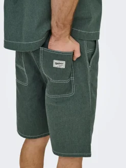 ONSEDGE Vita media Straight Fit Pantaloncini a 5 tasche