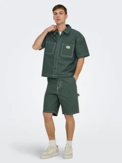 ONSEDGE Vita media Straight Fit Pantaloncini a 5 tasche