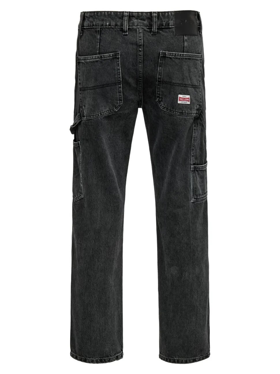 ONSEDGE Vita media Straight Fit Jeans
