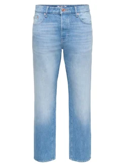 ONSEDGE Vita media Straight Fit Jeans
