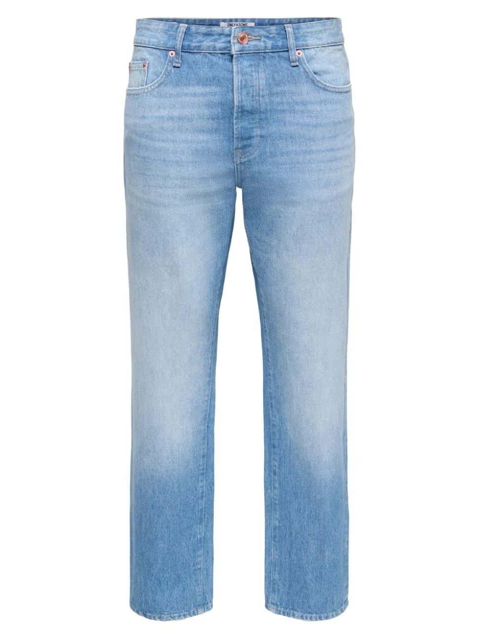 ONSEDGE Vita media Straight Fit Jeans