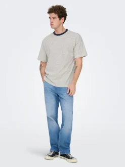 ONSEDGE Vita media Straight Fit Jeans
