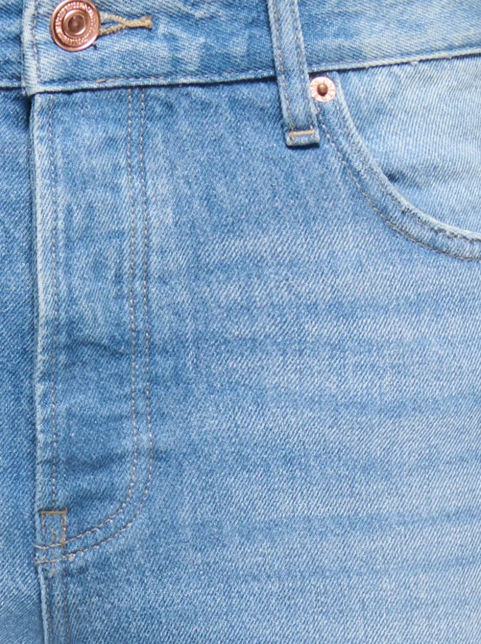ONSEDGE Vita media Straight Fit Jeans