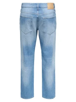 ONSEDGE Vita media Straight Fit Jeans