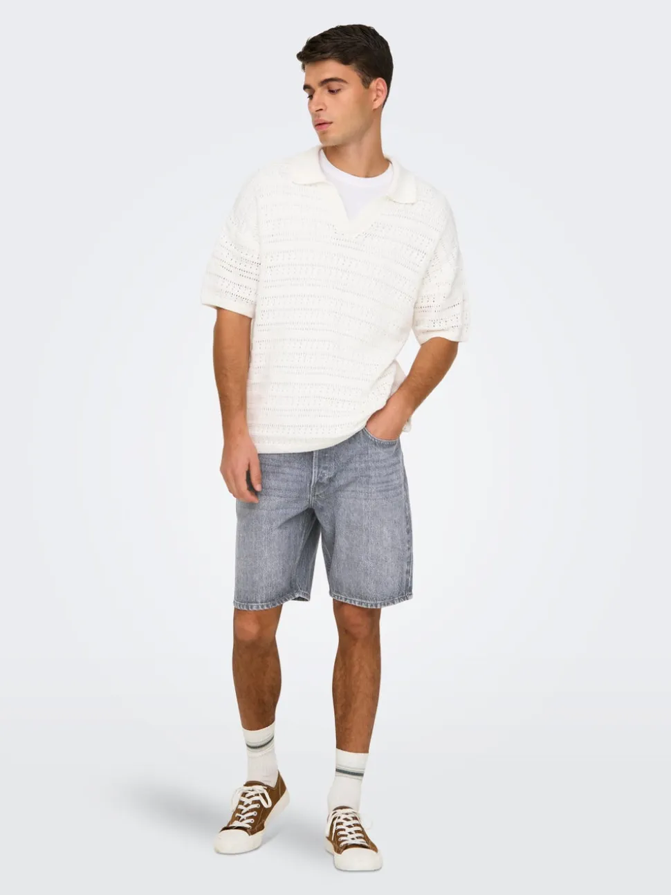 ONSEDGE Vita media Straight Fit Shorts