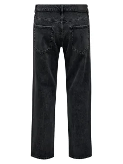 ONSEDGE Vita media Straight Fit Jeans