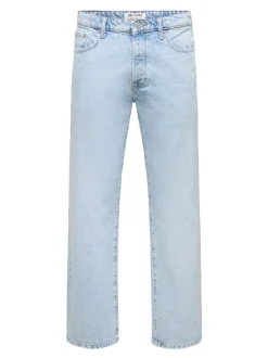 ONSEDGE Vita media Straight Fit Jeans