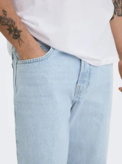 ONSEDGE Vita media Straight Fit Jeans
