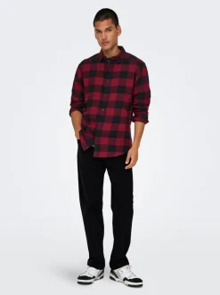 ONSEDGE Vita media Straight Fit Jeans