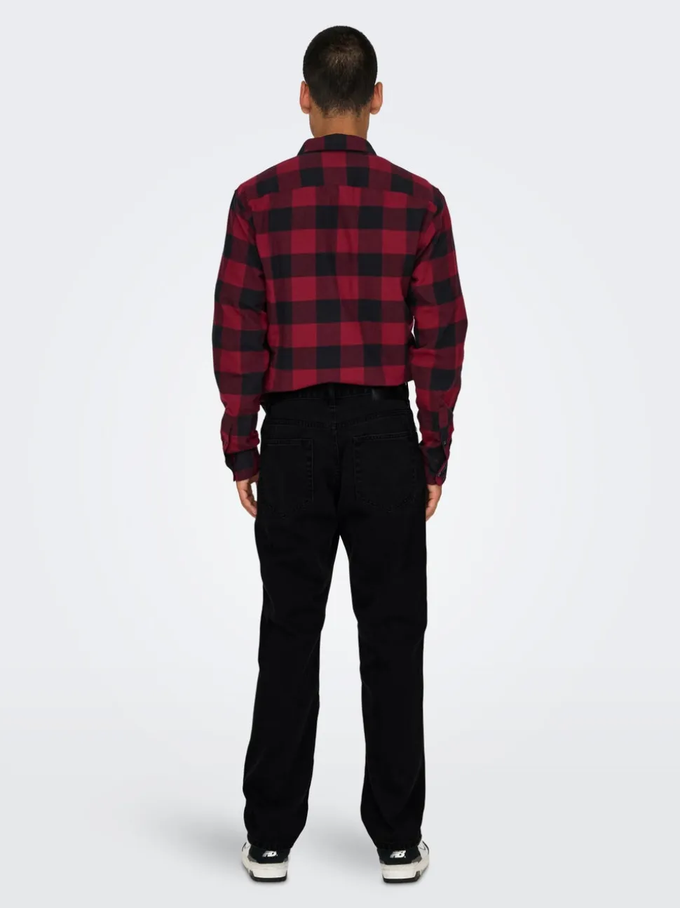 ONSEDGE Vita media Straight Fit Jeans