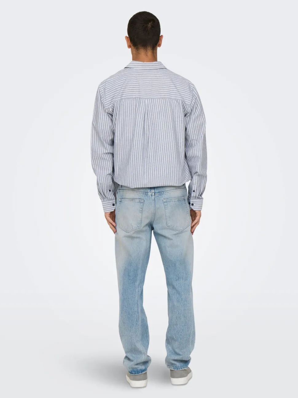 ONSEDGE Vita media Straight Fit Jeans
