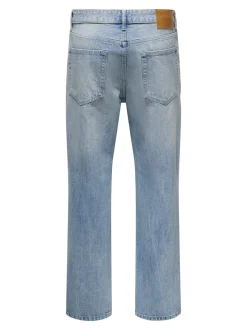 ONSEDGE Vita media Straight Fit Jeans