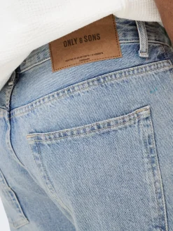 ONSEDGE Vita media Straight Fit Jeans