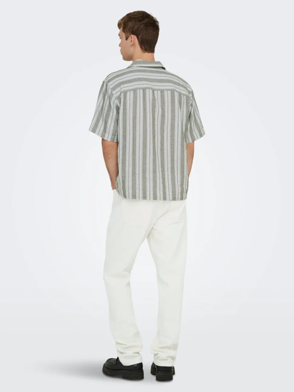 ONSEDGE Vita media Straight Fit Jeans