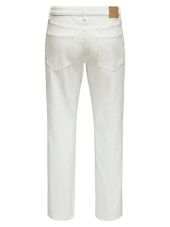 ONSEDGE Vita media Straight Fit Jeans