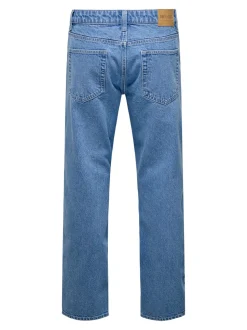 ONSEDGE Vita media Straight Fit Jeans