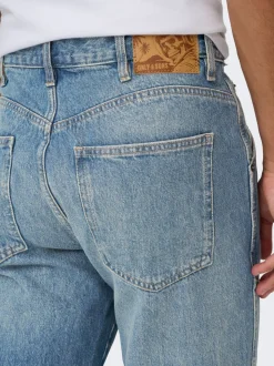 ONSEDGE Vita media Straight Fit Jeans