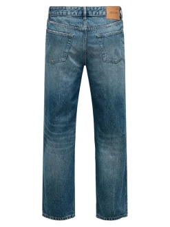 ONSEDGE Vita media Straight Fit Jeans
