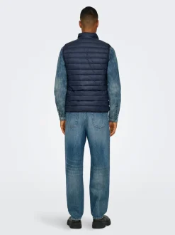 ONSEDGE Vita media Straight Fit Jeans