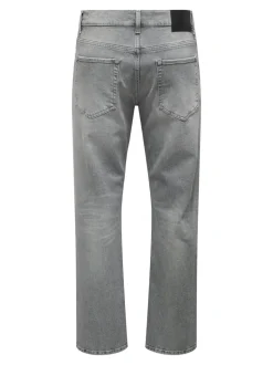 ONSEDGE Vita media Straight Fit Jeans