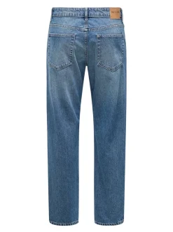 ONSEDGE Vita media Straight Fit Jeans