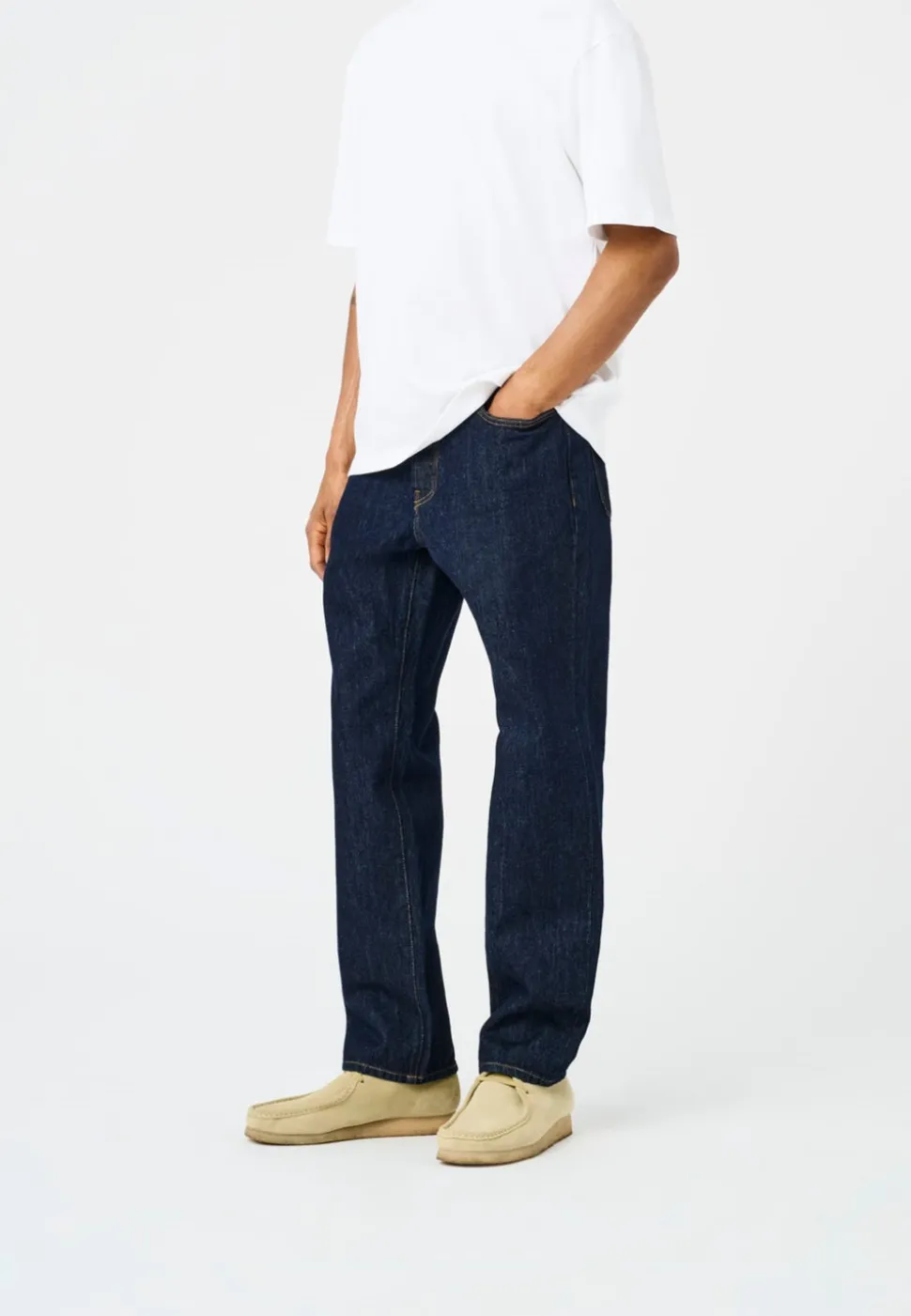 ONSEDGE Vita media Straight Fit Jeans