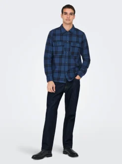 ONSEDGE Vita media Straight Fit Jeans