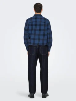 ONSEDGE Vita media Straight Fit Jeans