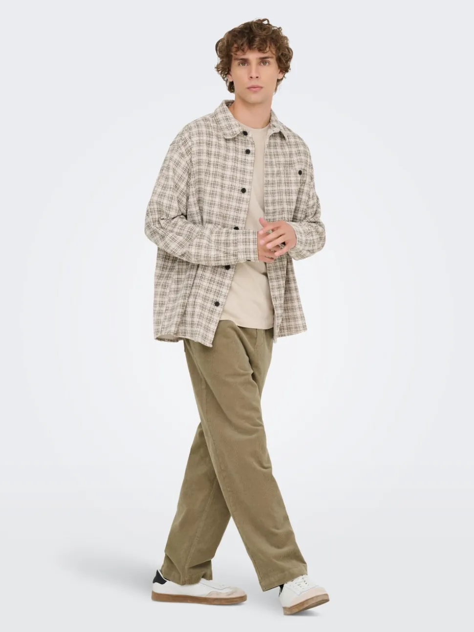 ONSFADE Loose Fit corduroy Pantaloni