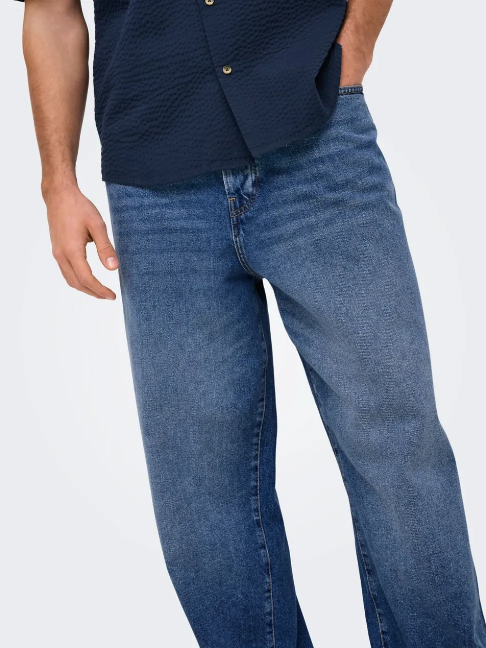 ONSFADE Vita alta Loose Fit Jeans