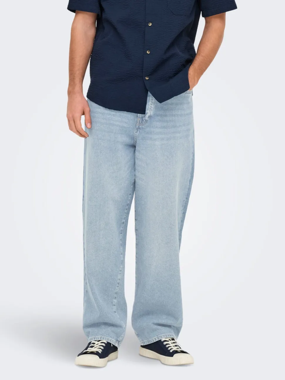 ONSFADE Vita alta Loose Fit Jeans